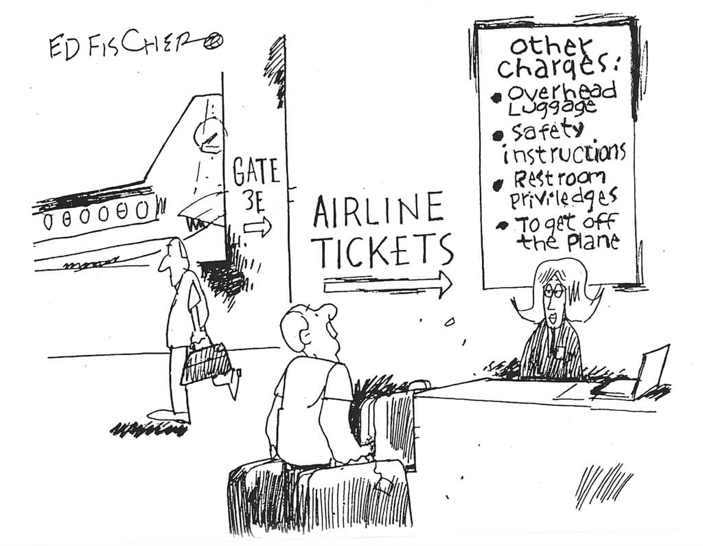 Airline Tickets- Other Charges- by Ed Fischer Airline Tickets- Other Charges- by Ed Fischer